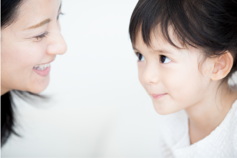 母親と子供